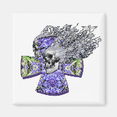 悲鳴スカル2 マグネット (正面)