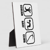 悲鳴バーフ登り フォトプラーク (側面)