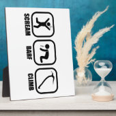 悲鳴バーフ登り フォトプラーク (側面)