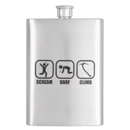 悲鳴バーフ登り フラスク