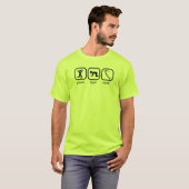 悲鳴バーフ登り Tシャツ (正面フル)