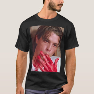 悲鳴ビリーロミーホラーズスラッシャー Tシャツ