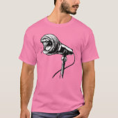 悲鳴マイク Tシャツ (正面)