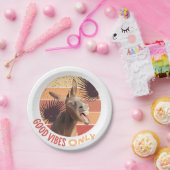 悲鳴ロバ – 良い雰囲気のみ ペーパープレート (パーティー)