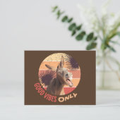 悲鳴ロバ – 良い雰囲気のみ ポストカード (スタンド正面)