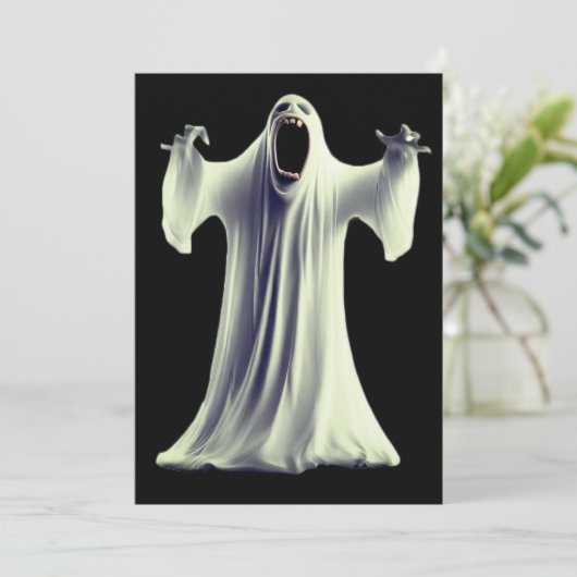 悲鳴幽霊 招待状 (スタンド正面)