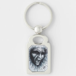 悲鳴顔 キーホルダー