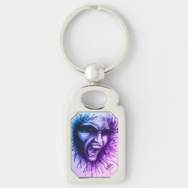 悲鳴顔 キーホルダー