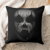 悲鳴顔 クッション (ブランケット)