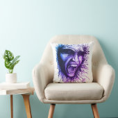 悲鳴顔 クッション (椅子)