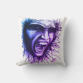 悲鳴顔 クッション