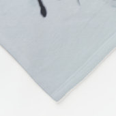 悲鳴顔 フリースブランケット (角)