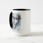 悲鳴顔 マグカップ (正面左)