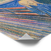 悲鳴 |エドバード・ムンク ポスター (角)