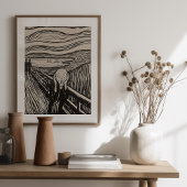 悲鳴 |エドバード・ムンク ポスター