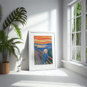 悲鳴 |エドバード・ムンク ポスター