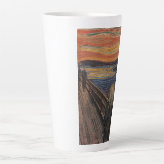 悲鳴 カフェラテマグ (正面)