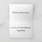 悲鳴 カード (内部)