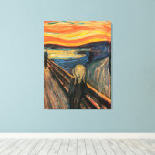 悲鳴 – キャンバスの拡大 キャンバスプリント (インサイチュ (ウッドフロア))