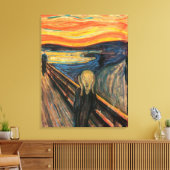 悲鳴 – キャンバスの拡大 キャンバスプリント (インサイチュ (リビング))