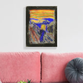 悲鳴 キャンバスプリント (インサイチュ (リビング))
