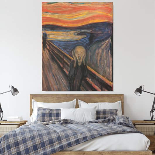 悲鳴 キャンバスプリント (インサイチュ (寝室))