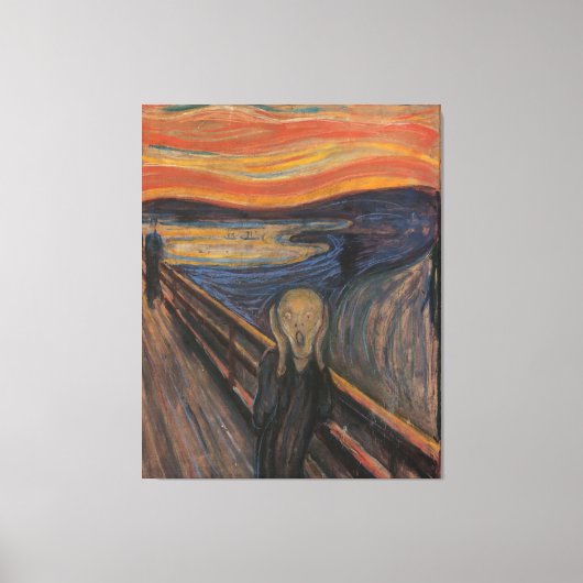 悲鳴 キャンバスプリント (正面)
