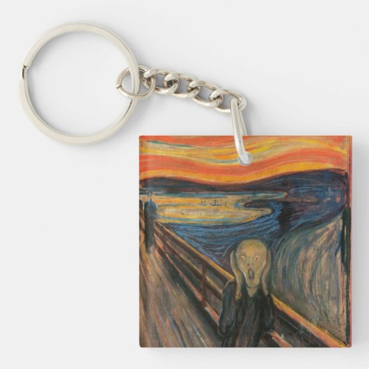 悲鳴 キーホルダー (正面)