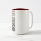 『悲鳴』 ツートーンマグカップ (正面右)