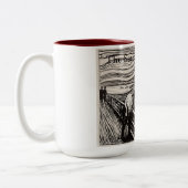 『悲鳴』 ツートーンマグカップ (左)