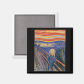 悲鳴(パステル1895高品質) マグネット (正面/裏面)