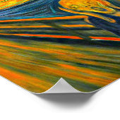 悲鳴、ファインアートbyマンチ。 ポスター (角)