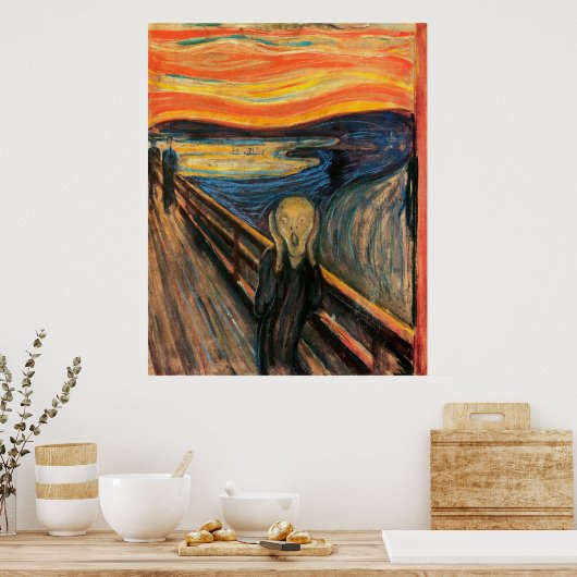 「悲鳴」 ポスター (キッチン)