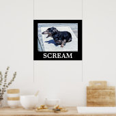 悲鳴 ポスター (キッチン)