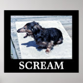 悲鳴 ポスター (正面)