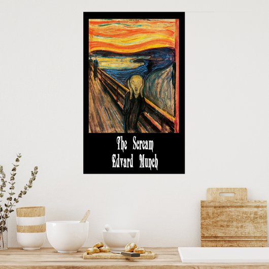 悲鳴 ポスター (キッチン)