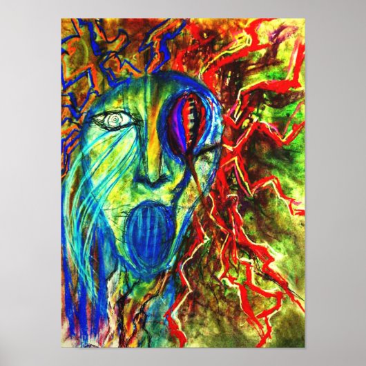 悲鳴 ポスター (正面)