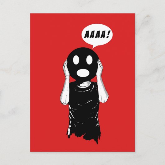 悲鳴 ポストカード (正面)