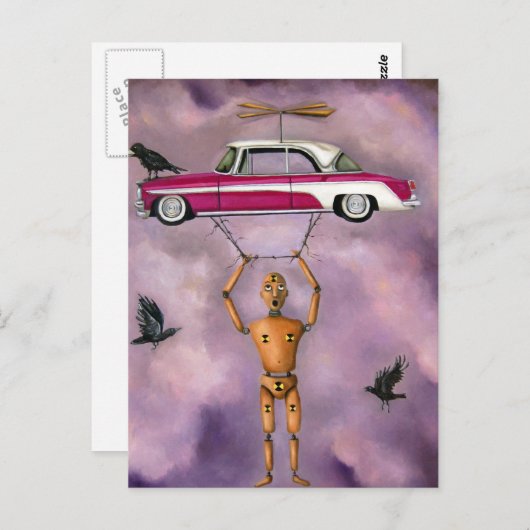 『悲鳴』 ポストカード (正面/裏面)