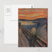 悲鳴 ポストカード (正面/裏面)