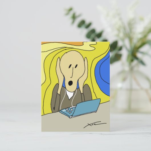 悲鳴 ポストカード (スタンド正面)