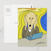 悲鳴 ポストカード (正面/裏面)