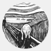 悲鳴 ラウンドシール (正面)