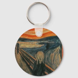 悲鳴 – Edvard Munch.の絵画アートワーク キーホルダー