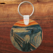 悲鳴 – Edvard Munch.の絵画アートワーク キーホルダー (正面)