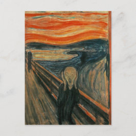 悲鳴 – Edvard Munch.の絵画アートワーク ポストカード
