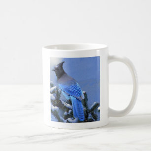 悲鳴 – Steller's Jay コーヒーマグカップ
