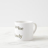 情おもしろいけ的クール エスプレッソカップ (正面右)