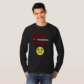 情おもしろい転が的損傷のミーム Tシャツ (正面フル)