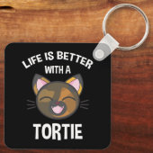 情け容赦せず命は助かる キーホルダー (裏面)